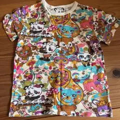 GRAND GROUND パンダ 総柄 Tシャツのサムネイル