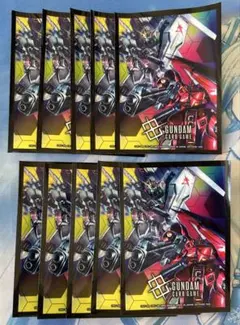 ガンダムカードゲーム スリーブ νガンダムvsサザビー 10枚のサムネイル