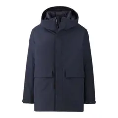 訳あり UNIQLO ユニクロ ハイブリッドダウンパーカー ダウンジャケット L