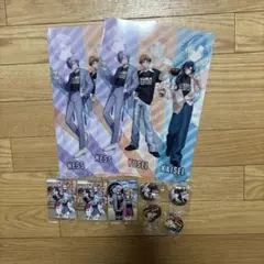 にじさんじ くら寿司 クリアファイル さんすくみ 3SKM 缶バッジ特典カード