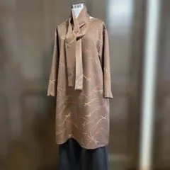 着物リメイクシンプルワンピース