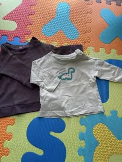 ベビー Tシャツ （size60-70） 2枚セット