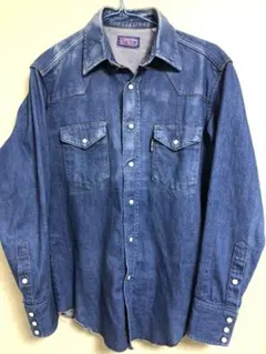BLUE BLUE ウエスタン　デニムシャツ