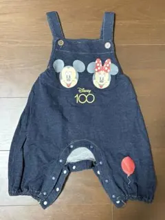ベビー服　キッズ服　Disney オーバーオール サロペット　春　70 美品