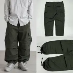 90s Rothco W46 BDU パラシュート カーゴパンツ ドローコードのサムネイル