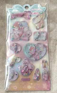 【新品未開封】サンリオ ウォーター シール ステッカー キキララ　韓国