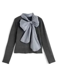 GRL リボンニットトップス gn533