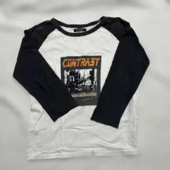 ラグランプリントTシャツ