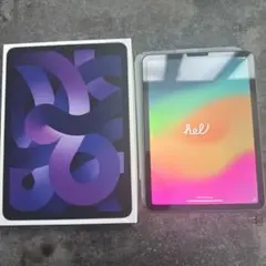 【ジャンク】Apple iPad Air 第5世代 セルラー 64GB パープル