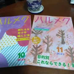 ハルメク 10月号・11月号 2025年セット
