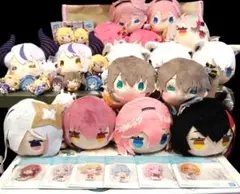 ホロライブ　パペット　寝そべり　ぬいぐるみ　夏色まつり　さくらみこ　白上フブキ