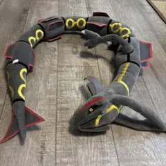 Pokemon】ポケモン 黒いレックウザ ぬいぐるみ BIG ※最終値下げ - メルカリ