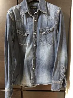 ナノユニバース デニムシャツ