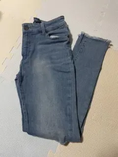 INGNI イング デニム スキニー ダメージ レディース sサイズ