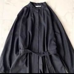 本日(2/15)限定価格 ウィムガゼット バンドカラーロングワンピース