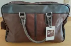 ブラウン ツーウェイ ダッフルバッグ ボストンバッグ 新品