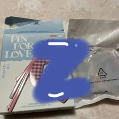 LABUBU PIN FOR LOVE イニシャル キーリングアルファベット Z