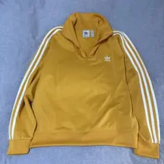 や*も様 アディダス　ハーフジップスエット