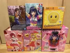 推しの子 プライズ フィギュア ルームライト 計6点 まとめ売り