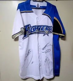 北海道日本ハムファイターズ 山﨑福也 ユニフォーム 18 - メルカリ