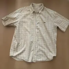 McGREGOR チェック柄シャツ ベージュ Lサイズ 半袖のサムネイル