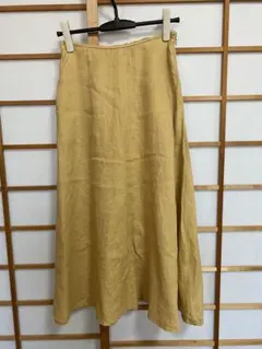 【無印良品】やわらかリネンスカート麻100%のサムネイル