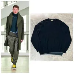 HERMES 2021AW エルメス 100% カシミヤ 柄 ニット XXLのサムネイル