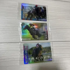 JRA ヒーロー列伝 トレーディングカード 3枚セット - メルカリ
