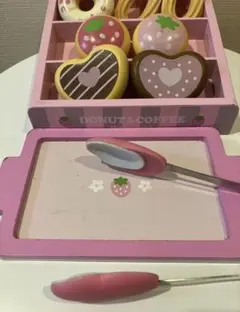 マザーガーデン ドーナツ木製おままごとセット