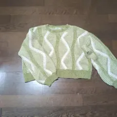 完売品　ニコアンド　モールニットプルオーバー