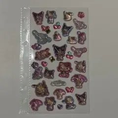 日焼けサンリオ　うるちゅるポップシール