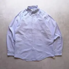 LLBean 80s 90s オックスフォード BDシャツ L相当 ライトブルー