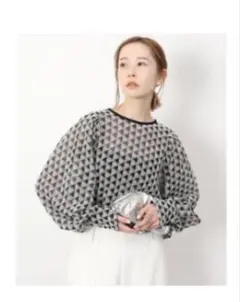 SLOBE IENA リネンフリルブラウス 美品 ラベンダー - メルカリ