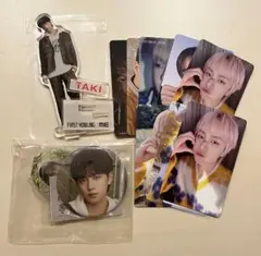 ＆TEAM タキ　TAKI アクリルスタンド　トレカ　バッジ　キーホルダー
