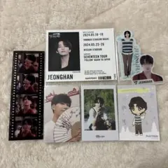 セブチ ジョンハン ナナツアー トレカ ステッカー FOLLOW ラベル チェキ