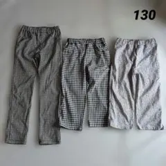 女の子 パンツ 3点セット 130cmのサムネイル