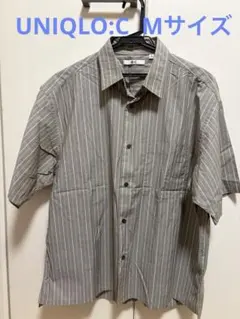 UNIQLO:C 半袖シャツ Mサイズ　ブロードオーバーサイズシャツ