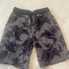 ボタニカル柄 ショートパンツ グレーのサムネイル