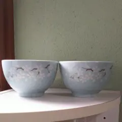 小丼揃　直径約12cm　庫山窯　春の食卓に