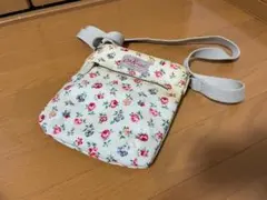 キャスキッドソン 花柄ショルダーバッグ