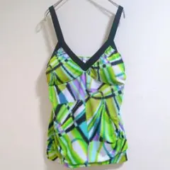 moa moa タンクトップ　ビキニ　タンキニタイプの水着 Lサイズ