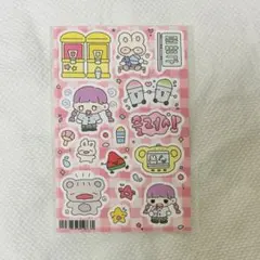 サンエックス モモブタ MOMOBUTA岡山限定 シール - メルカリ