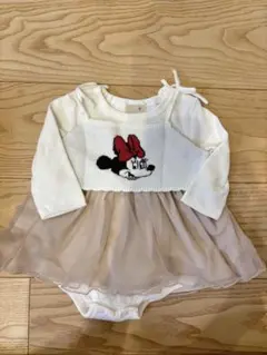petit main ミニーマウスロンパース