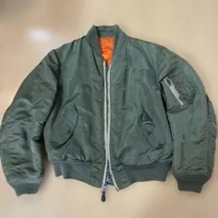 MA-1フライトジャケット オリーブ　Ｍサイズ MADE IN USA