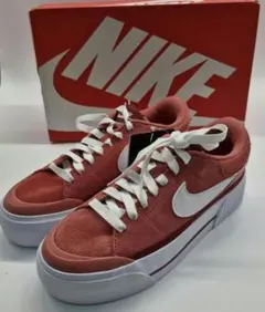 最終値下【新品】NIKE コートレガシーリフト 22.5cm 厚底スニーカー