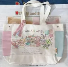 ディズニーシー ダッフィーフレンズ フロムオールオブアス トートバッグ