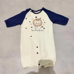【即購入OK】50-60cm新生児から ライオン男の子ツーウェイ・ドレスオール