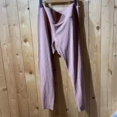 AA50 UNIQLO ヨガパンツ ピンク XLサイズ