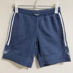 adidas アディダス スウェットショートパンツ ブルー