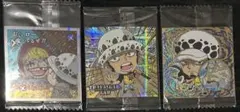 ワンピース にふぉるめーしょん 大海賊シールウエハース SEC ロー 3枚セット